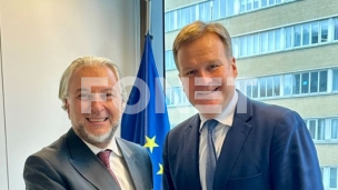 Sorensen i sa šefom Euleksa